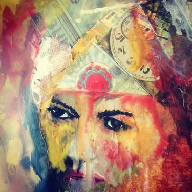 Original Abstract Portrait Paintings by sheetal mishra