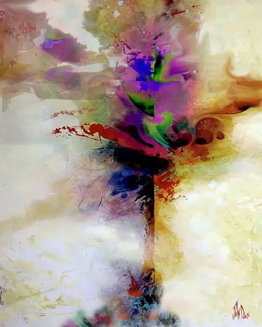 Original Abstract Expressionism Abstract Digital by John Dunn