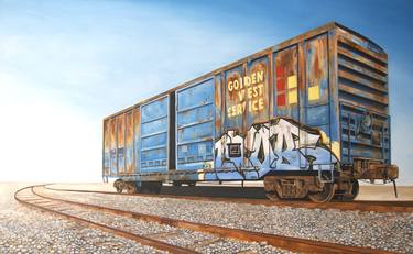 Original Graffiti Paintings by Kris Moffatt