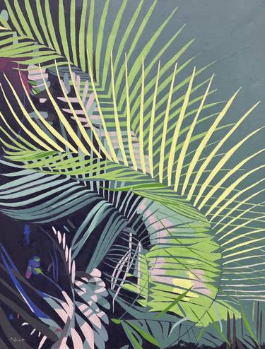 Saatchi Art Artist Clément Nivert; Painting, “King palm” #art