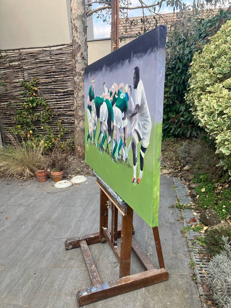 Original Figurative Sports Painting by Clément Nivert