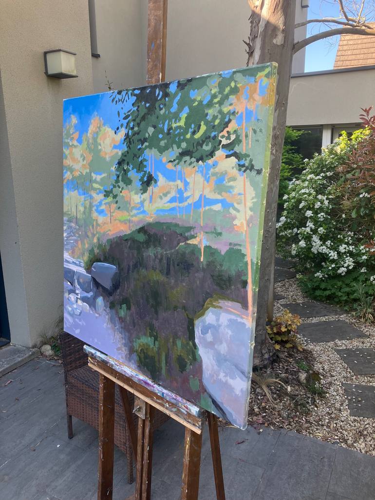 Original Impressionism Landscape Painting by Clément Nivert