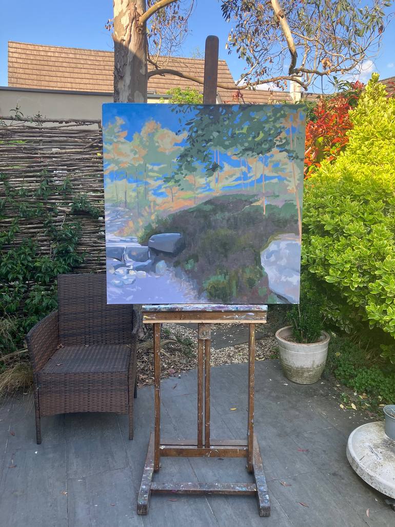 Original Impressionism Landscape Painting by Clément Nivert