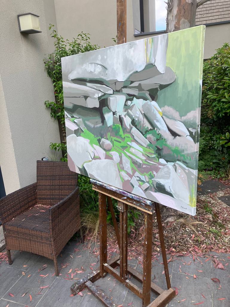Original Impressionism Nature Painting by Clément Nivert