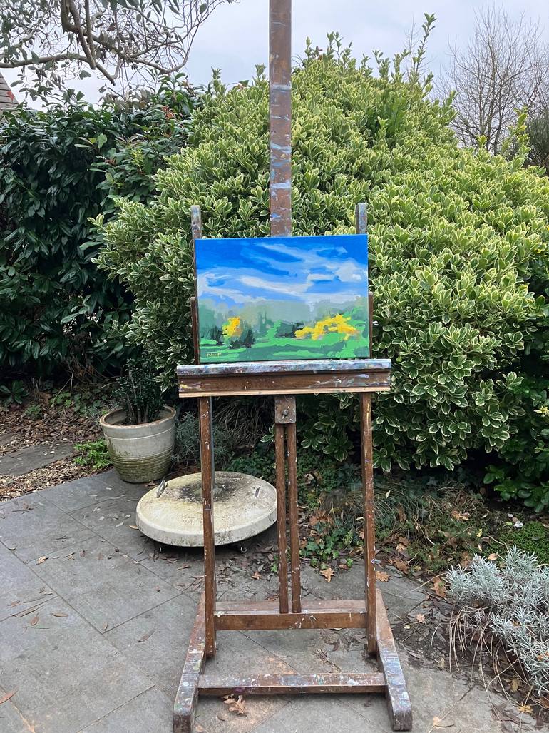 Original Impressionism Landscape Painting by Clément Nivert
