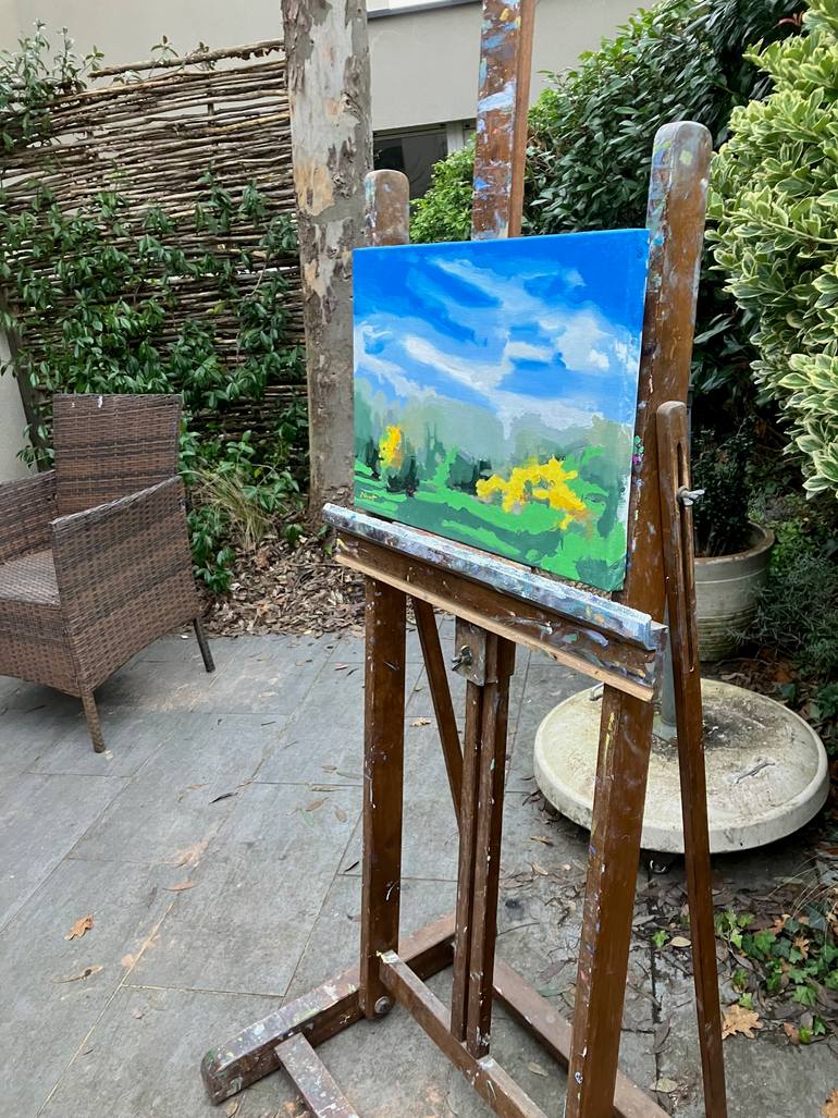Original Impressionism Landscape Painting by Clément Nivert