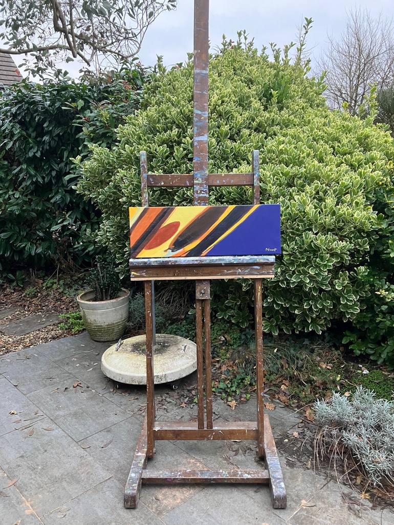 Original Abstract Expressionism Abstract Painting by Clément Nivert