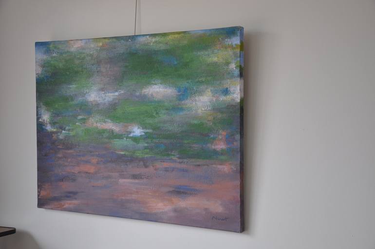 Original Abstract Nature Painting by Clément Nivert