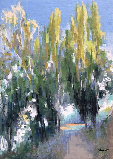 Print of Impressionism Landscape Paintings by Clément Nivert