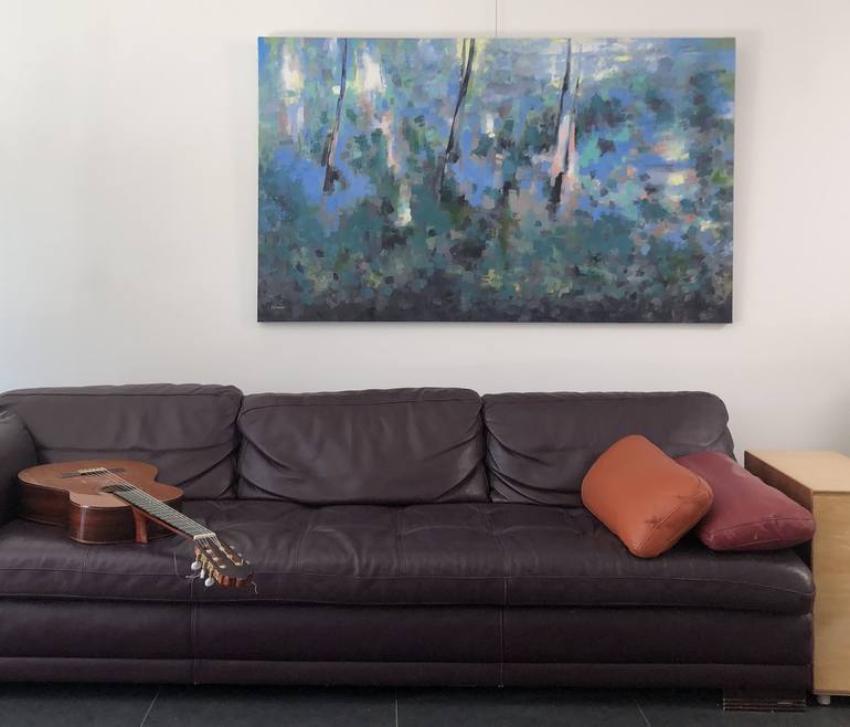Original Abstract Nature Painting by Clément Nivert