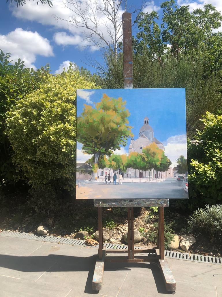 Original Figurative Landscape Painting by Clément Nivert