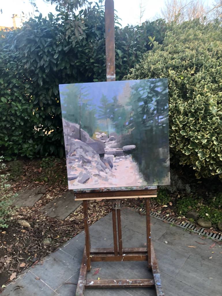 Original Impressionism Nature Painting by Clément Nivert