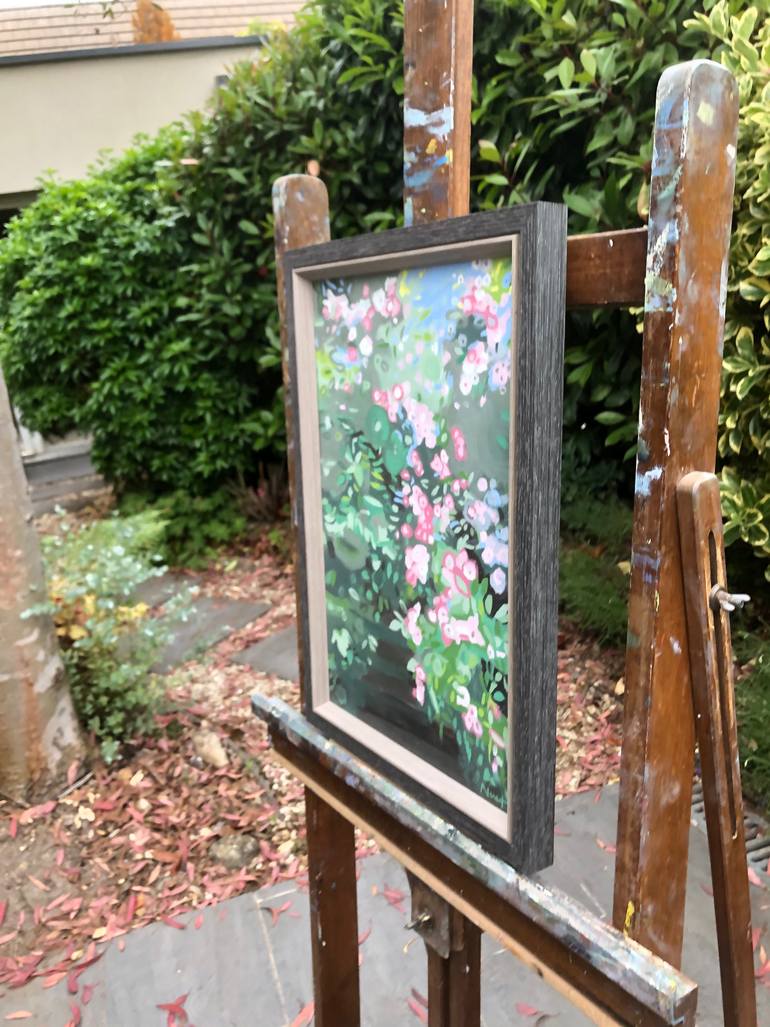 Original Abstract Expressionism Floral Painting by Clément Nivert
