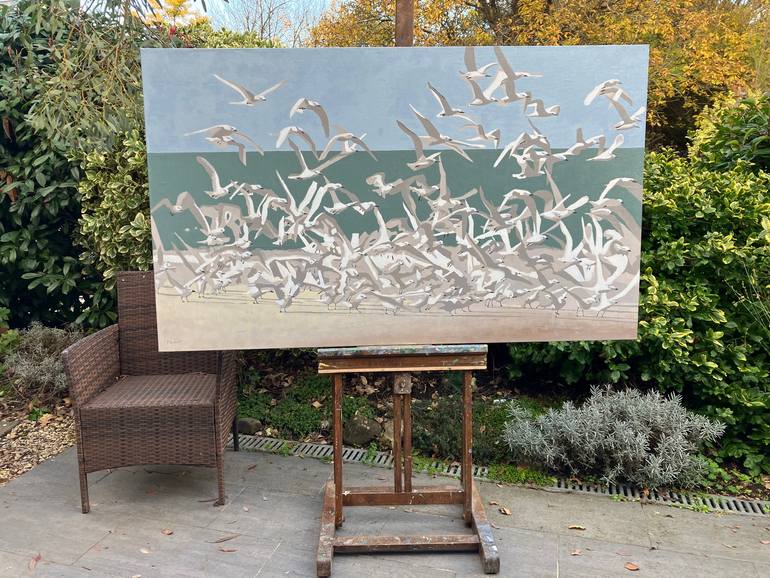 Original Expressionism Animal Painting by Clément Nivert