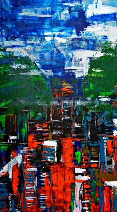 Arango In Bogota Painting By Paola Correa De Albury Saatchi Art