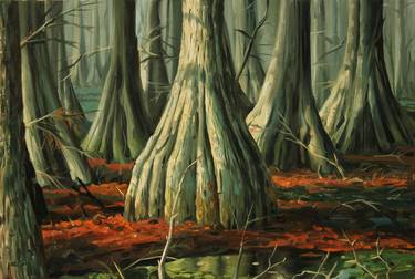 Original Figurative Landscape Painting by M Demiak