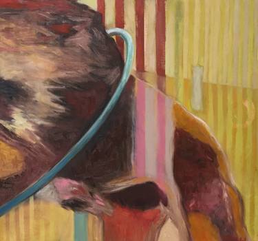 Original Abstract Expressionism Animal Paintings by Val Sivilli