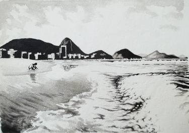 Print of Illustration Beach Paintings by Mattias Abrahamsson