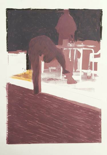 Original Figurative People Printmaking by Edwin Emmens