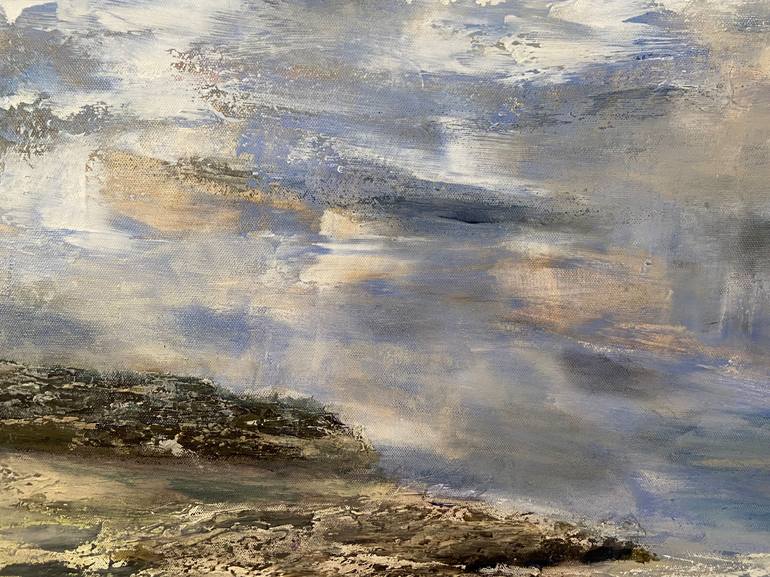 Original Abstract Seascape Painting by Christina Ilene Thomas
