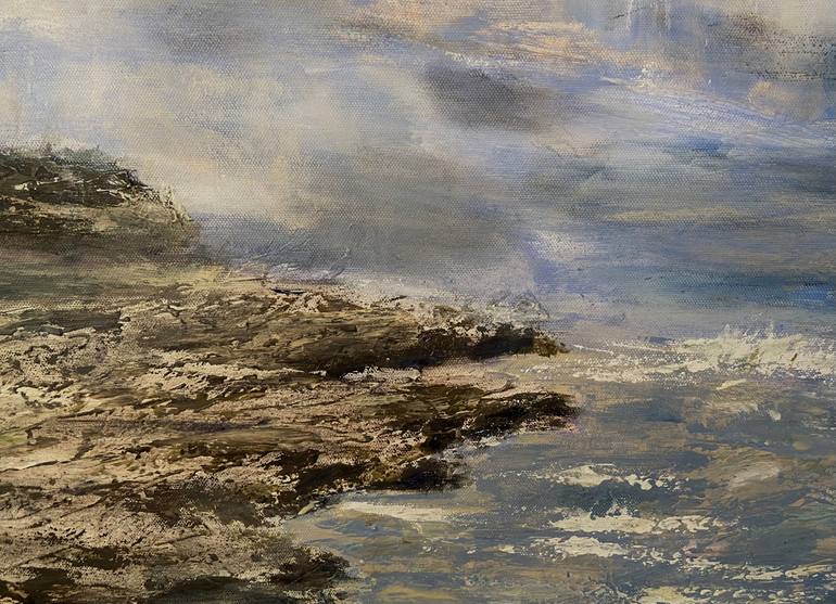 Original Abstract Seascape Painting by Christina Ilene Thomas