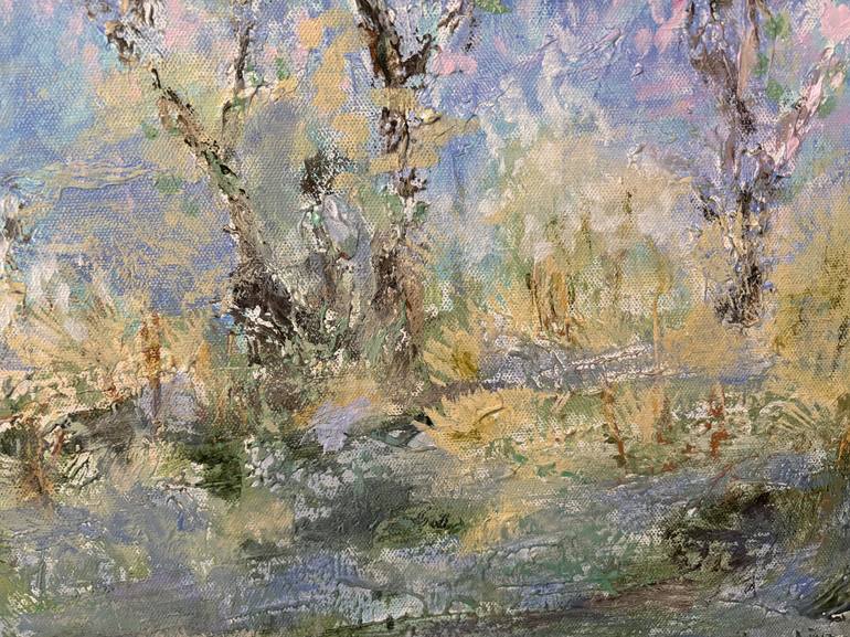 Original Impressionism Landscape Painting by Christina Ilene Thomas