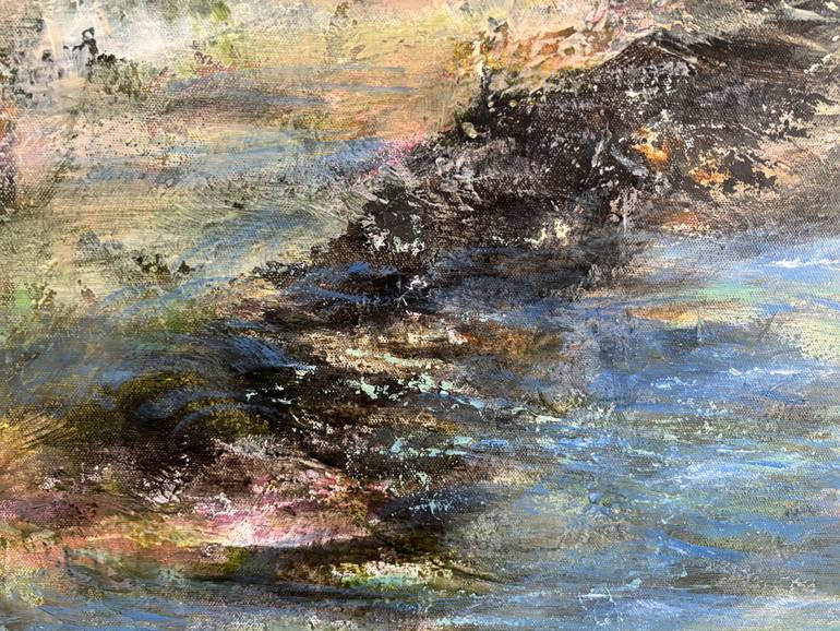 Original Impressionism Landscape Painting by Christina Ilene Thomas