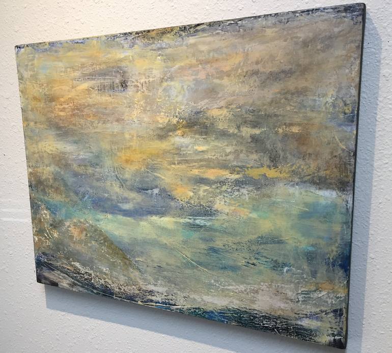 Original Expressionism Seascape Painting by Christina Ilene Thomas