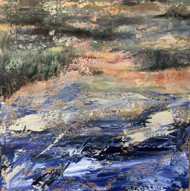 Original Abstract Landscape Paintings by Christina Ilene Thomas