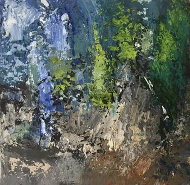 Original Abstract Landscape Paintings by Christina Ilene Thomas