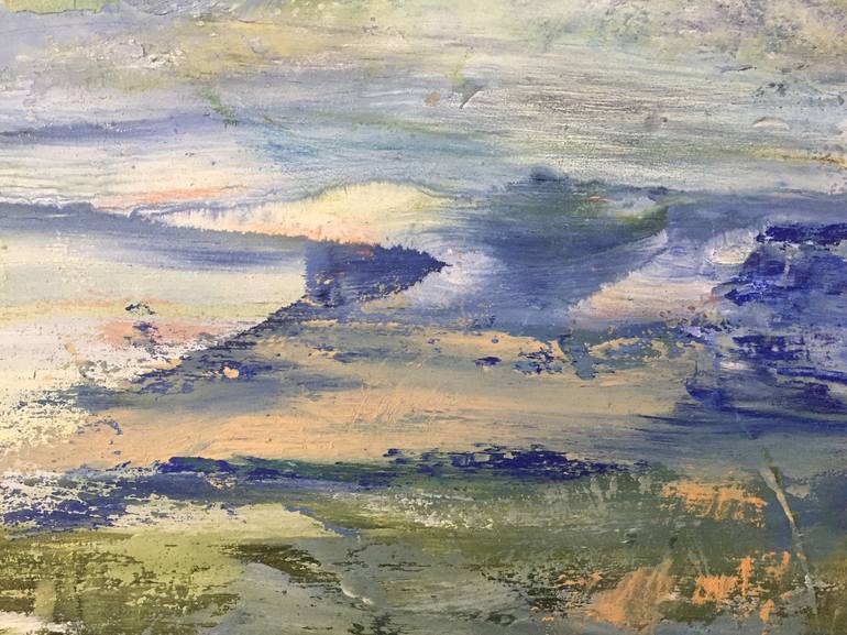 Original Abstract Landscape Painting by Christina Ilene Thomas