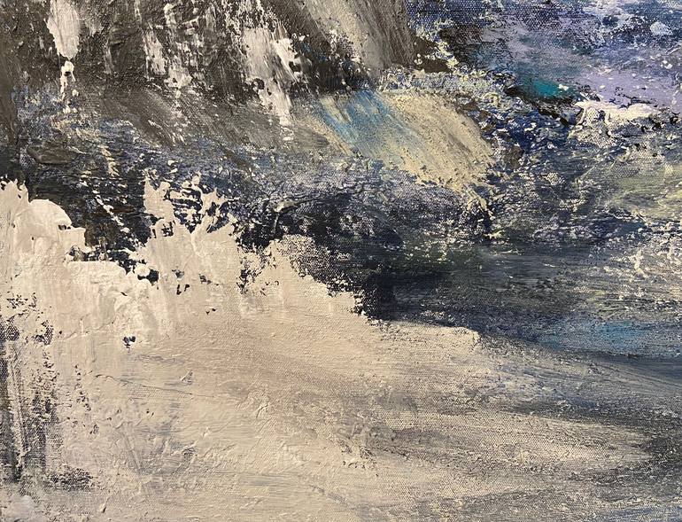 Original Abstract Landscape Painting by Christina Ilene Thomas