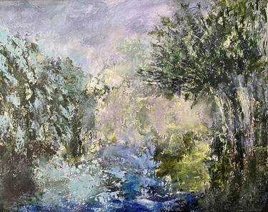 Original Abstract Landscape Paintings by Christina Ilene Thomas