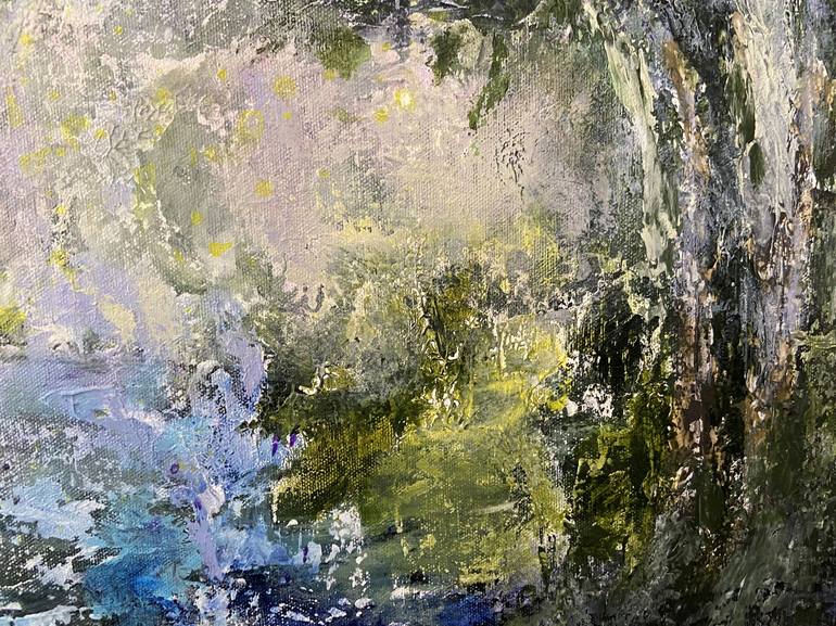 Original Abstract Landscape Painting by Christina Ilene Thomas