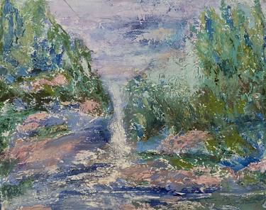 Original Impressionism Landscape Paintings by Christina Ilene Thomas