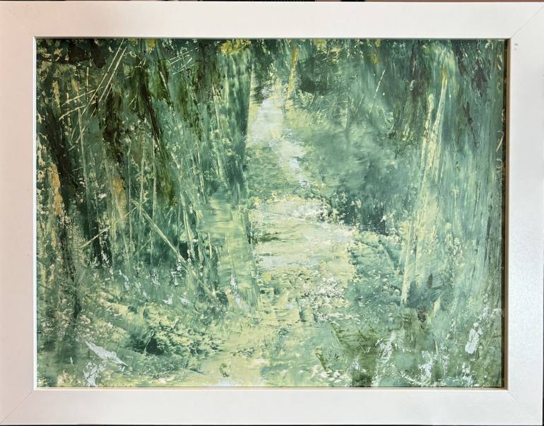 Original Impressionism Landscape Painting by Christina Ilene Thomas