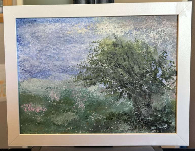 Original Impressionism Landscape Painting by Christina Ilene Thomas