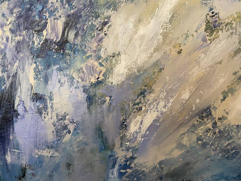 Original Abstract Expressionism Landscape Painting by Christina Ilene Thomas