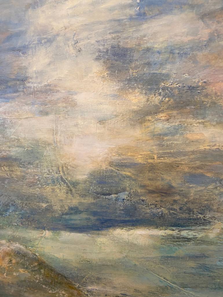 Original Impressionism Landscape Painting by Christina Ilene Thomas