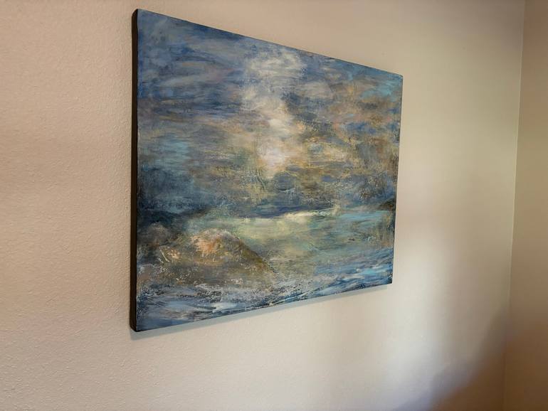 Original Impressionism Landscape Painting by Christina Ilene Thomas