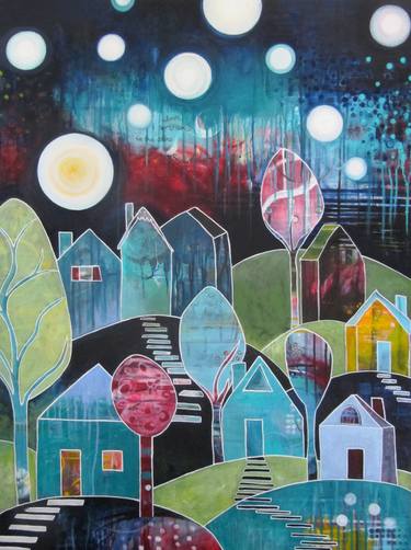 Print of Home Paintings by Nathalie Vachon