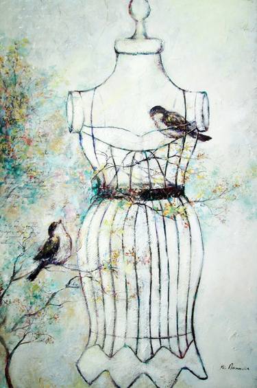 Print of Women Paintings by Kim Normandin
