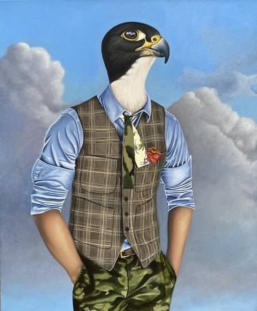 Original Fine Art Humor Paintings by Ryan Rice