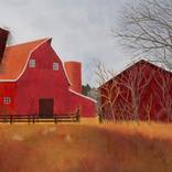 Red Barns of Femme Osage Valley by Garry McMichael