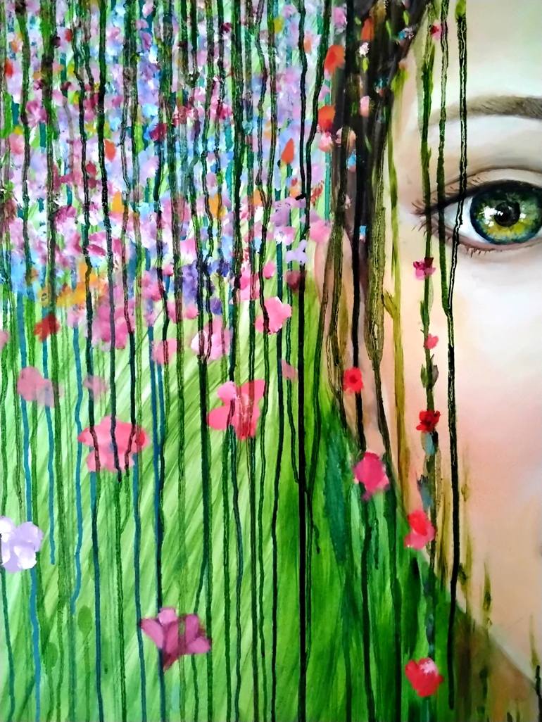 Original Portrait Painting by Daniela Carletti