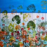 Wild garden n.3 (diptyc) by Daniela Carletti