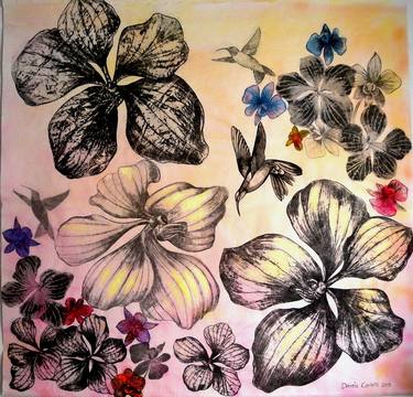 Original Nature Paintings by Daniela Carletti