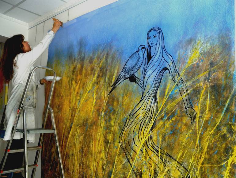 Original Figurative Nature Painting by Daniela Carletti