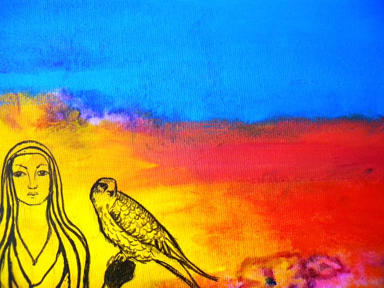 Original Figurative Fantasy Painting by Daniela Carletti