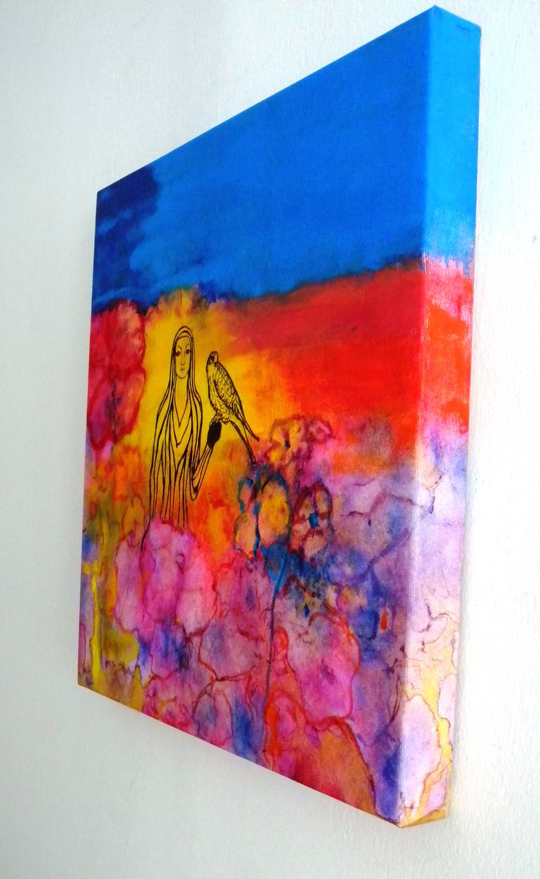 Original Figurative Fantasy Painting by Daniela Carletti